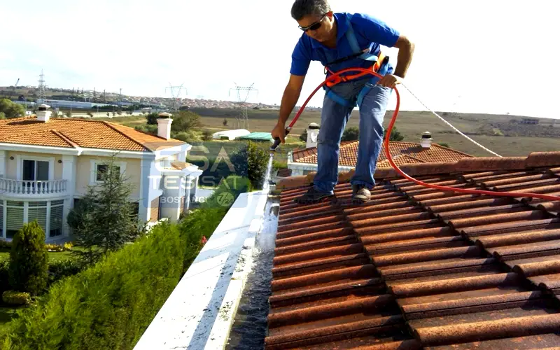 Hizmetlerimiz 11 Çatı Aktarma Oluk Temizleme